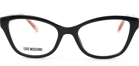 Love Moschino Prescription Eyeglass Frames Acetate Women's Tortoise