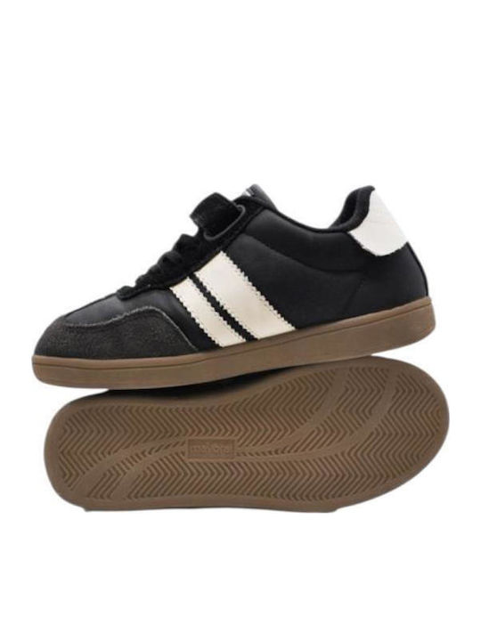 Casual Παιδικά Sneakers με Σκρατς Μαύρα