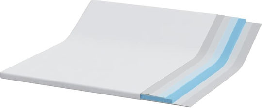vidaXL Schutzauflage King Size Weiß 180x200cm
