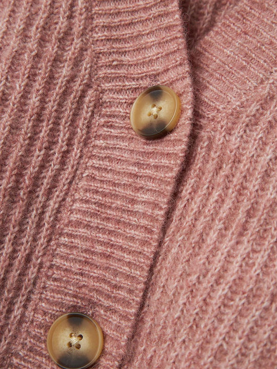 Kids Cardigan Knitted Deauville Mauve