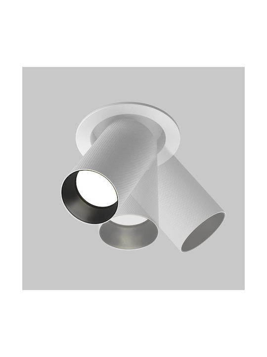 Maytoni Metallic Recessed Spot White 1pcs