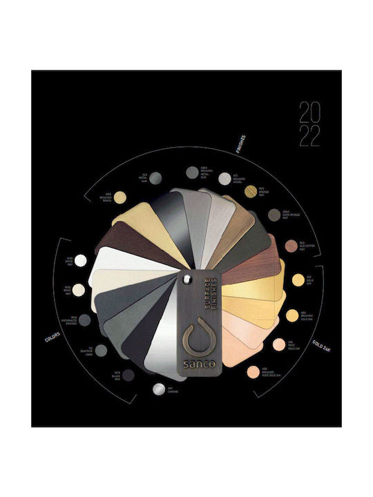 Sanco Agora Държач за гъба Метал Black Mat