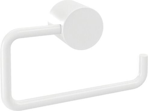 Verdi Lamda Wandmontiert Papierhalter Metallisch White Matt Weiß Matt