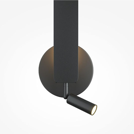 Maytoni Lumină De perete LED Negru 51.6x9.6x15cm