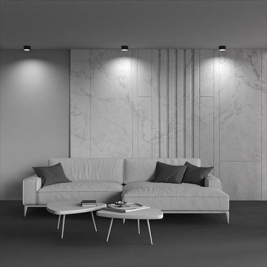 Maytoni Leuchte Deckenleuchte Schwarz mit Integrierter LED