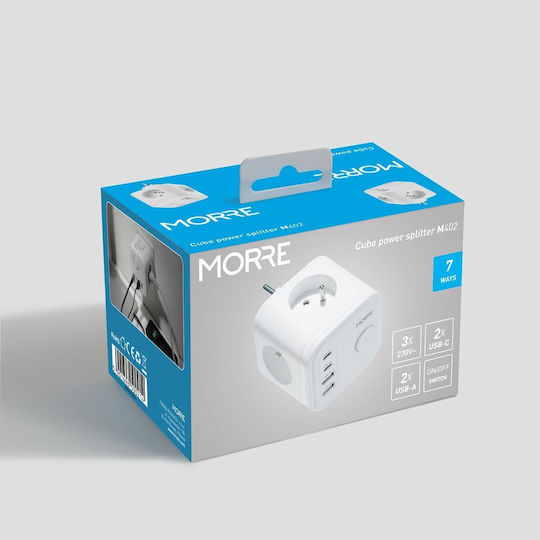Tiross Πολύπριζο με USB-A
