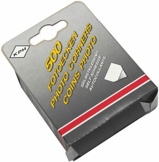 Transparent Adhesive Photo Corners Set 500 Pieces