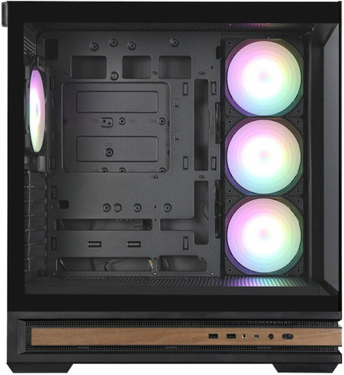 Zalman P40 Namu Gaming Midi Tower Κουτί Υπολογιστή με Πλαϊνό Παράθυρο Μαύρο