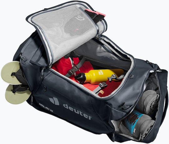 Deuter Duffel Сак Вояж Назад 90лт Черен Текстилен Д90xШ34xВ40см.