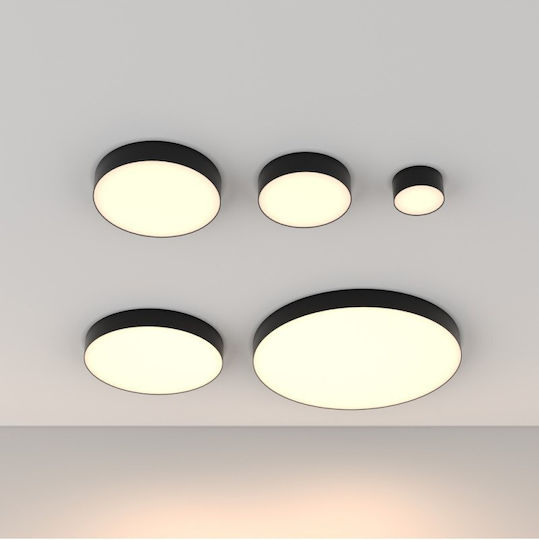 Maytoni Deckenleuchte Schwarz mit Integrierter LED