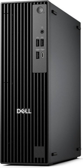 Dell Pro Slim QCS1250 Настолен Компютър (Ultra 7-265/64GB DDR5/512GB SSD/W11 Pro)