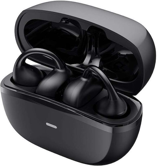 Havit OWS916 Lite Open Ear Bluetooth Handsfree Căști cu Rezistență la Transpirație și Carcasă de Încărcare Negru