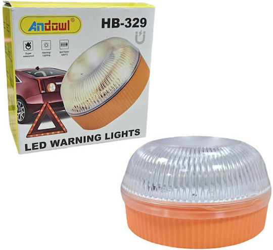 Andowl Φάρος Αυτοκινήτου LED Αδιάβροχος με Λευκό Φωτισμό