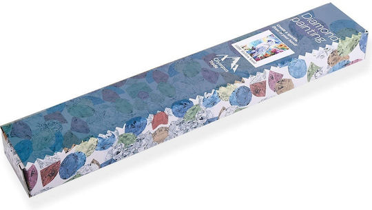 Olympus Diamond Painting "River Trees Autumn Magical Landscape" Mosaic "River Forest Autumn Magical Landscape" 40x30