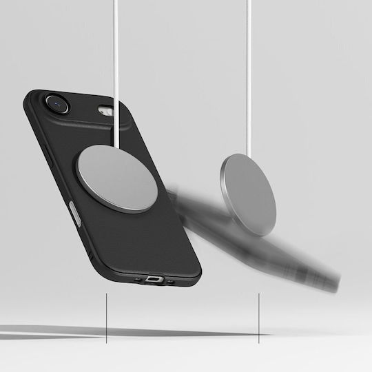 Ringke Magnetic Umschlag Rückseite Silikon Schwarz (iPhone Air)