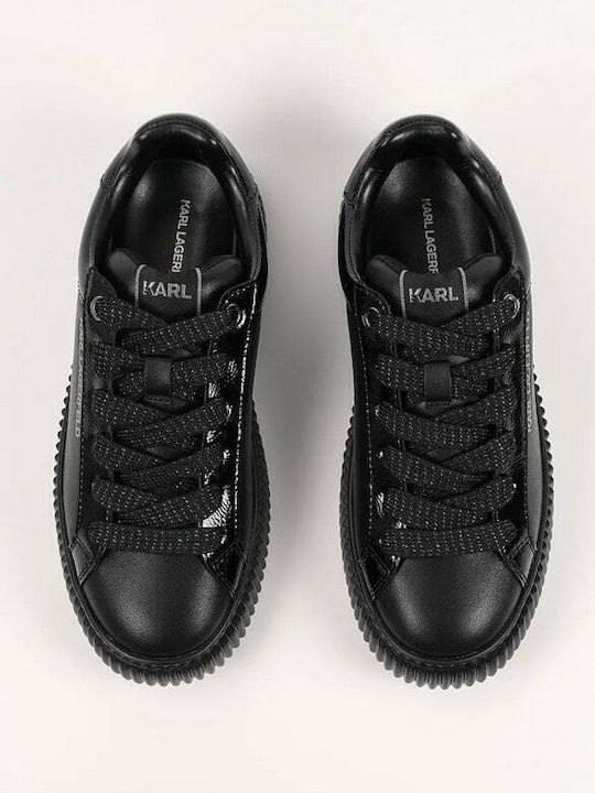 Sneakers Black Leather