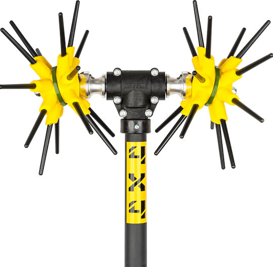 Agelis Olivenernter Typ Seeigel mit fester Stange 2.8m