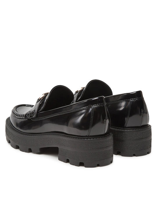 Yanika Women's Moccasins in Black Color