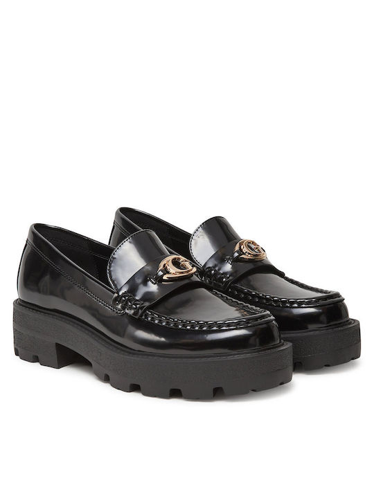 Yanika Women's Moccasins in Black Color