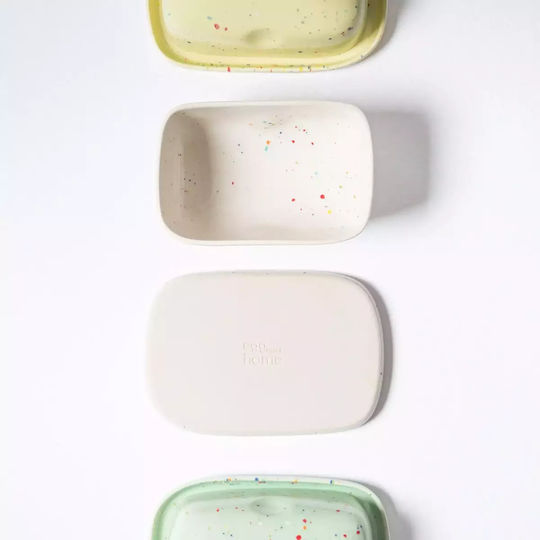 Egg Back Home Butter Dish Ceramic Green