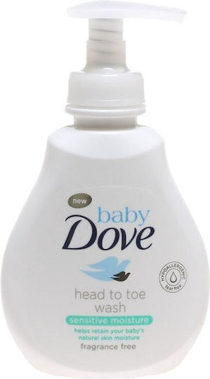 Dove 2 in 1 Shampoo & Shower Gel 200ml with Pump