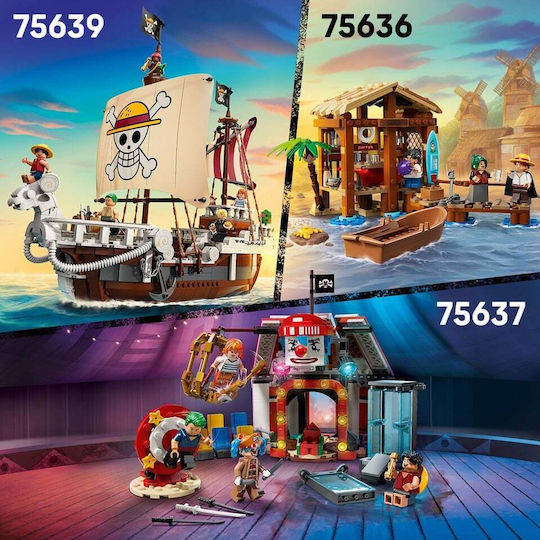 LEGO Конструктори One Piece - Битка при Arlong Park за 9+ Години 926 Бройки