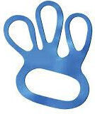 Rubber for holding metal slaughterhouse glove Meat Grinder Attachment