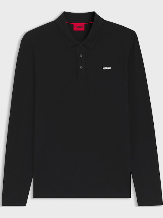 Donoslong Polo Μπλούζα Μακρυμάνικη Black