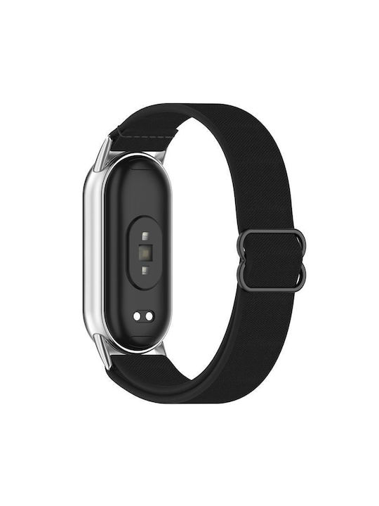 Easy Fit Series Tragbares Band Nylon Geflochten Xiaomi Smart Band 10 9 8 Schwarz Easy Fit Series Tragbares Band Nylon Geflochten Xiaomi Smart Band 10 9 8 Schwarz