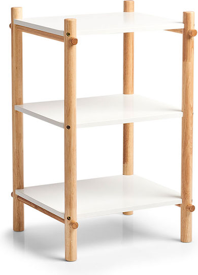 Kids Shelving Unit Z Present Kids Floor Shelving Unit White 35x35x58.5cm