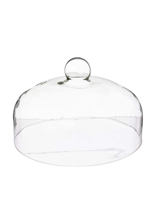 Secret de Gourmet Τουρτιέρα Γυάλινη με Καπάκι Διάφανη 30x30x19εκ.