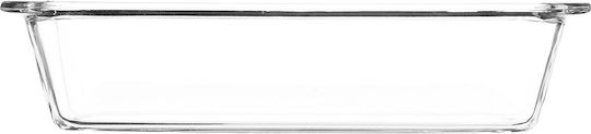 Secret de Gourmet Glass Rectangular Heat-Resistant Cookware 31x12x7cm