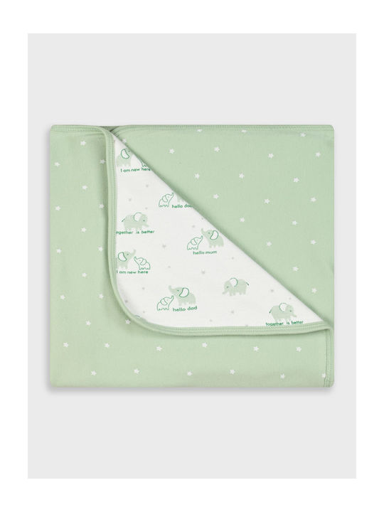 Energiers Blanket Nursery Swaddling Blankets Green 80x94cm