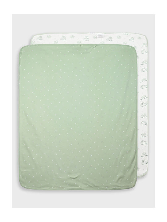 Energiers Blanket Nursery Swaddling Blankets Green 80x94cm