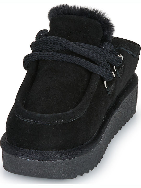 Nordic Clog Closed-Toe Women's Black Slippers