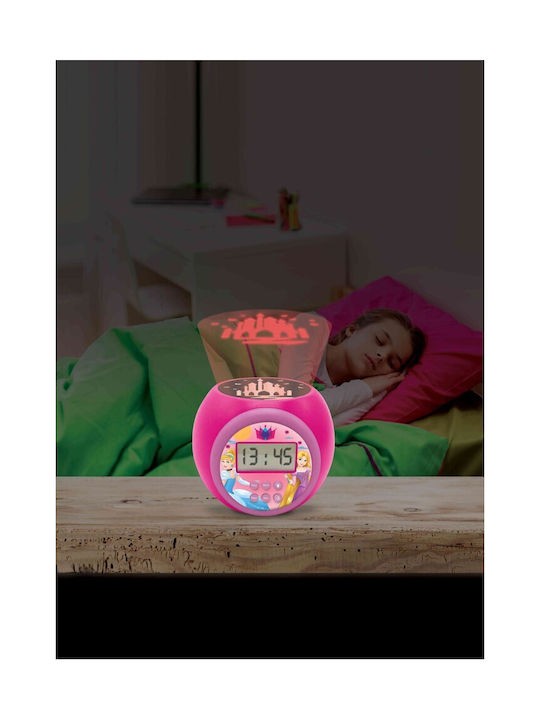 Lexibook Desktop Clock Projector Pink