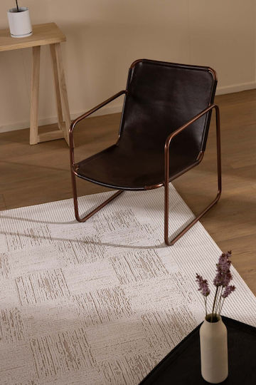Royal Carpet Bianca 680a Teppich Rechteckig Synthetisch,Polyester/Cotton/Leather Beige