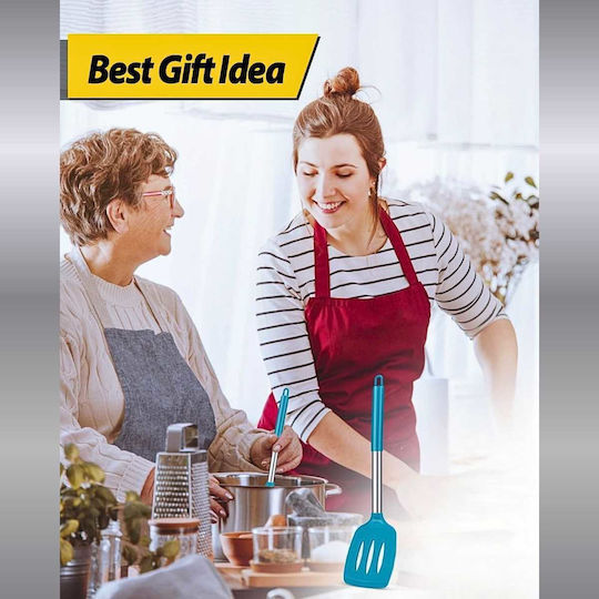 Uncle George Spatula Slotted Silicone 35cm