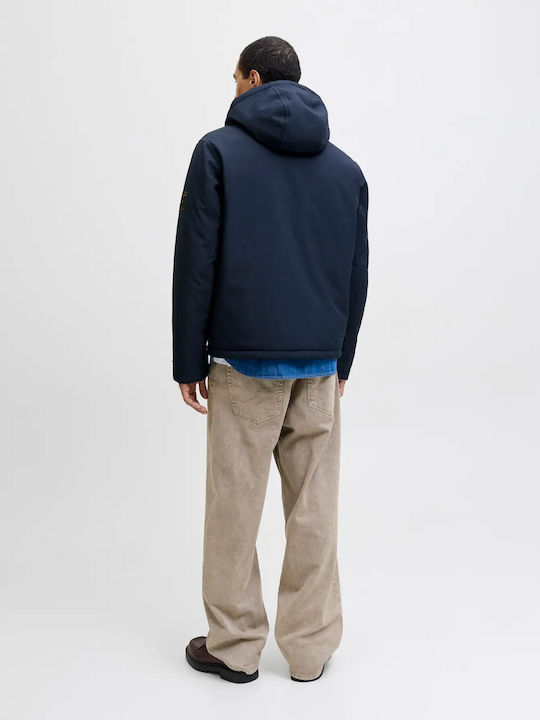 Winter Jacket Softshell Waterproof and Windproof Sky Captain (blue)