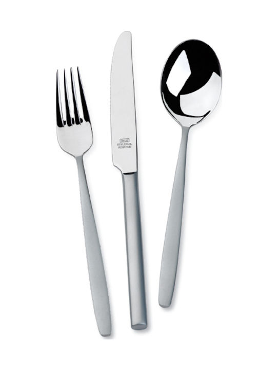 24home.gr Γλυκού/Παγωτού Ανοξείδωτο Ασημί ancona-tmx-small spoon