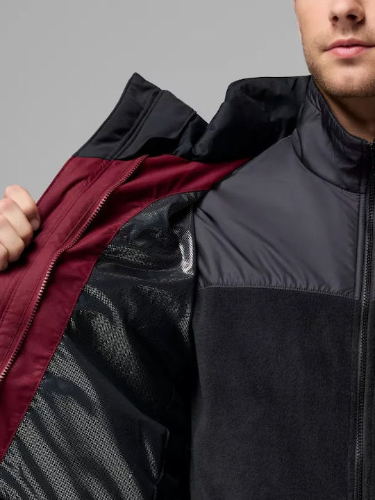 Bugaboo Iii Fleece 3 in 1 Winter Jacke Bordeaux