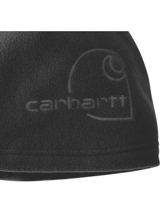 Beanie Unisex Fleece Beanie Knitted in Black color