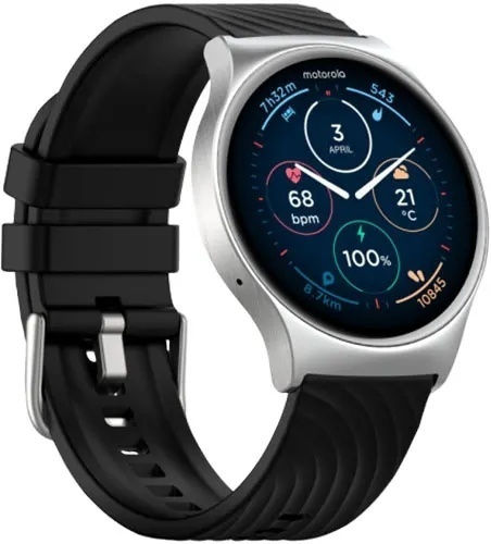 Motorola Moto Watch 120 Алуминий 50мм с Пулсомер (Сребрист)