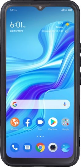 Back Cover Silicone Black (TCL 20 R 5G)