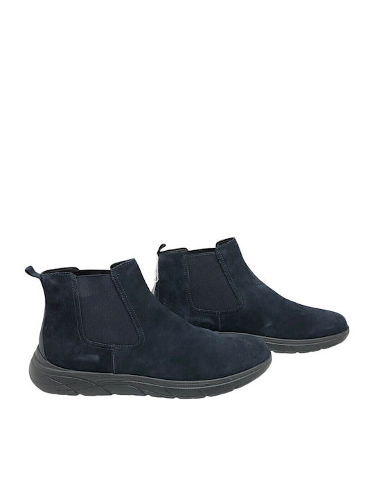 Marineblau Herrenstiefel