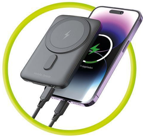 Mobile Origin MagSafe Power Bank 5000mAh 15W Power Delivery Μαύρο