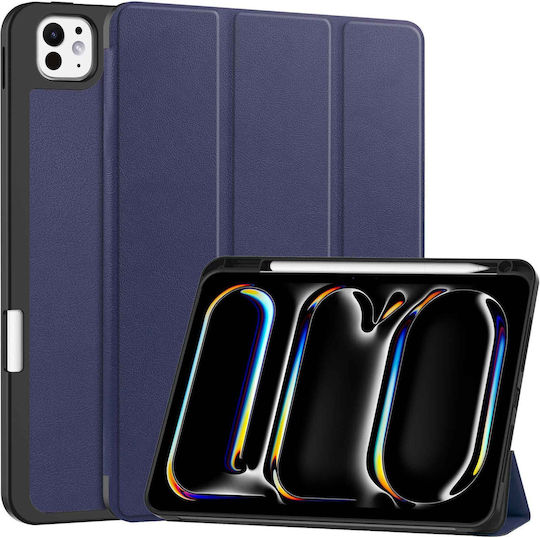 Smartcase Flip Cover Albastru (iPad Pro 2024 11) RE.09719