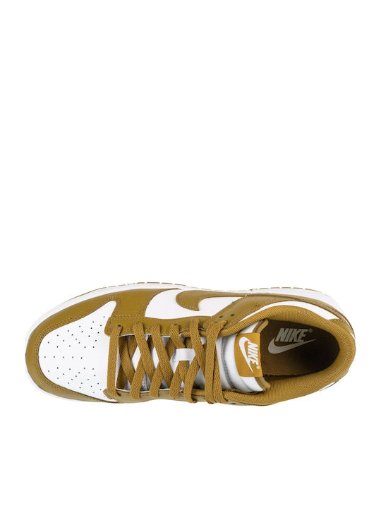 Dunk Low Retro Ανδρικά Sneakers White / Pacific Moss