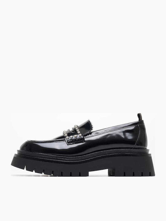 Damen Loafers in Schwarz Farbe