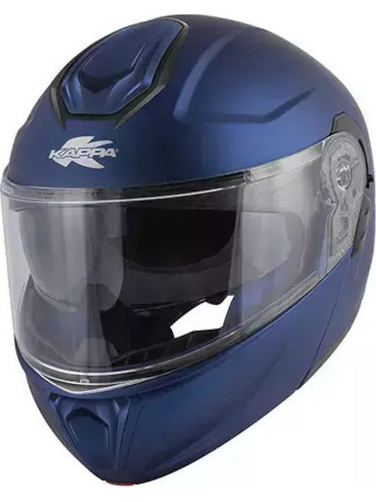 Kappa Moto KV50 Flip-Up με Sun Visor ECE 22.06 Matt Blue Kappa Moto KV50 Flip-Up με Sun Visor ECE 22.06 Matt Blue